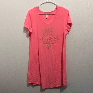 Peach cotton nightie